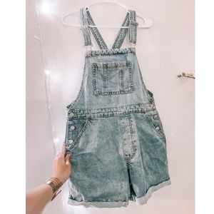 Overall Shorts